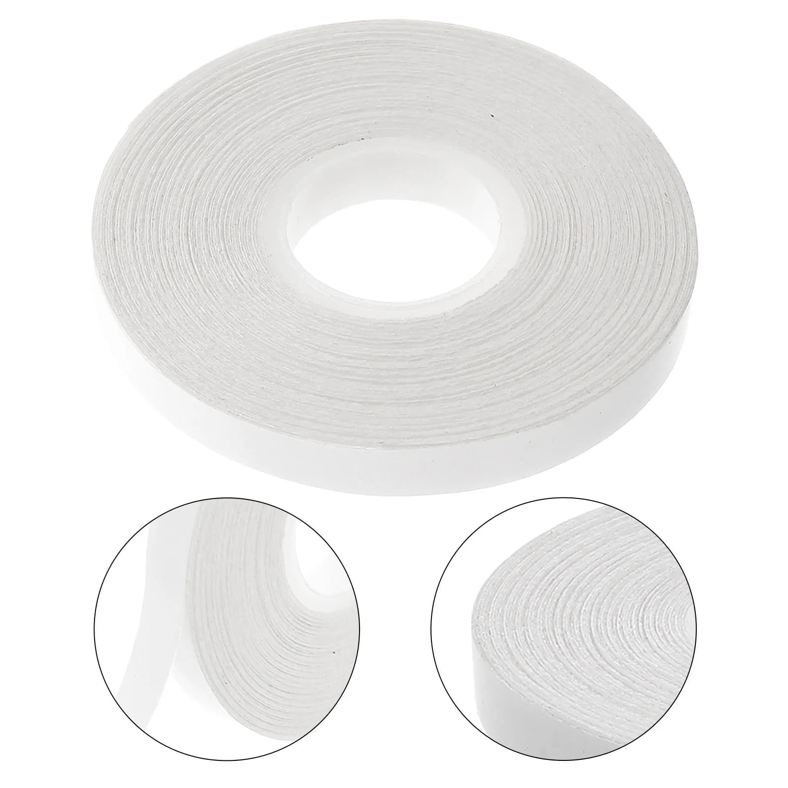 1 Roll Water Soluble Double Sided Adhesive Tape for Fabric Basting Quilting Patchwork Temporary Hemming Clothing Curtain