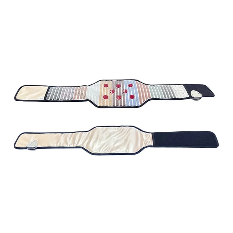 Luminous Wave Energy Massage Belt, Thermal Infrared Therapy Far from Life, with Negative Ion Sphere and Stone Crystal to Heat the Straight