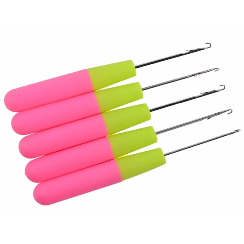 H&STRA 1PC Uncinetto Ago di Plastica Knitt Capelli Uncinetto Aghi Per Fare Intrecciare Dreadlock Strumenti Per Capelli