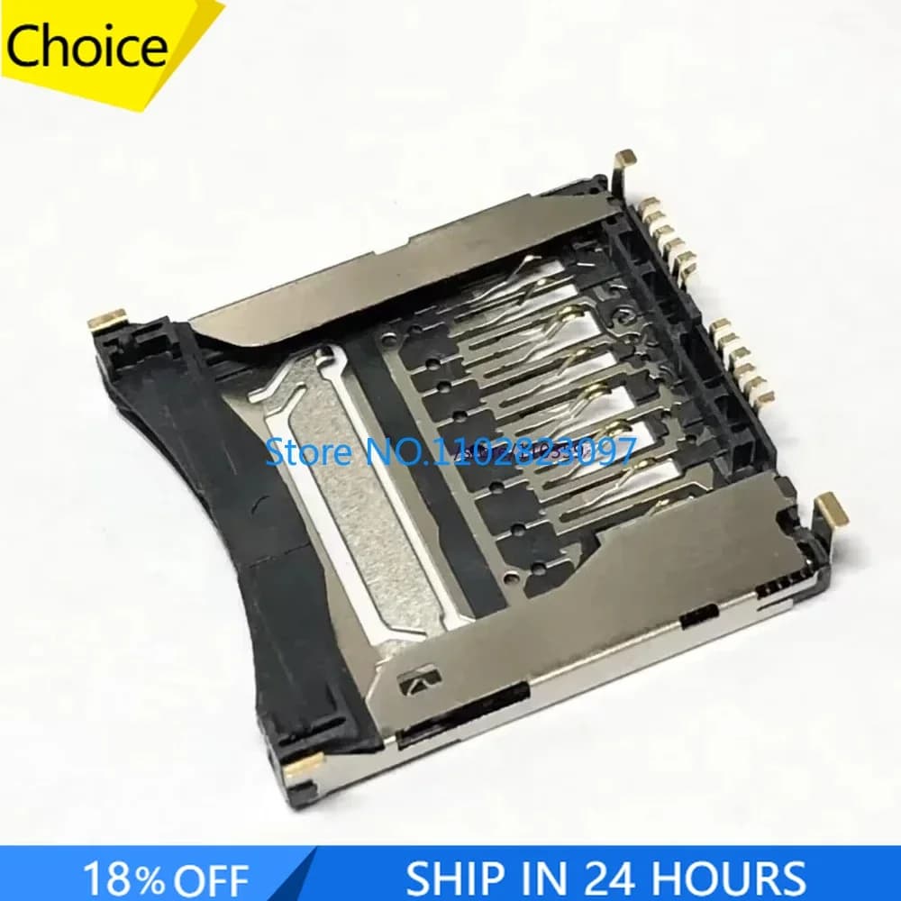 NUOVO Supporto per slot per scheda di memoria SD originale per Canon EOS 100D 200D 70D 77D 80D 750D 760D 800D 3000D 6DII 6D2 5D Mark IV 5D4 Parte