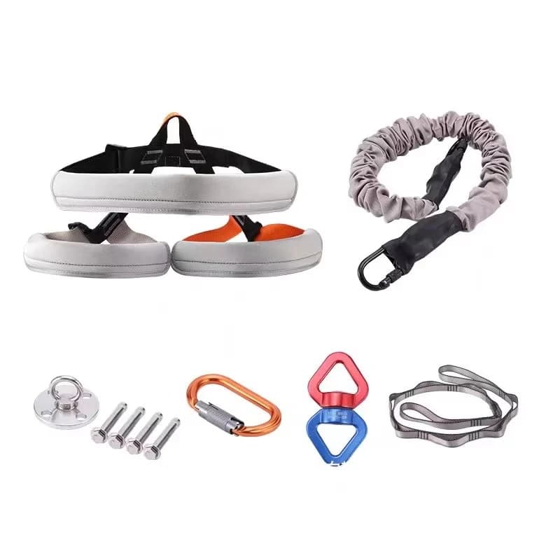 Nuovo Design Attrezzatura per Air Yoga e Bungee Fitness, Corda Elastica da 85 kg per Trampolino e Salto, in Vendita