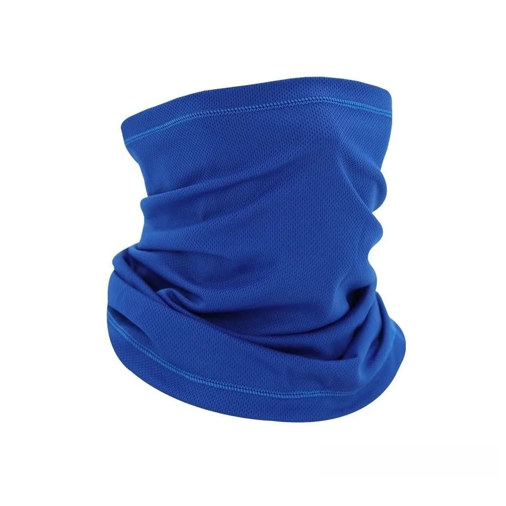 Scaldacollo Multifunzione con Protezione Solare, Maschera Mezza Faccia Elastica ad Asciugatura Rapida, Sciarpa Tubolare Traspirante Effetto Ghiaccio per Sport all'Aperto