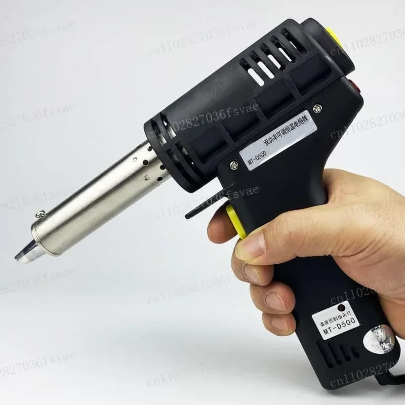 Saldatore a pistola ad alta potenza e alta temperatura, riscaldamento rapido, per manutenzione e saldatura MT-D500/MT-D300