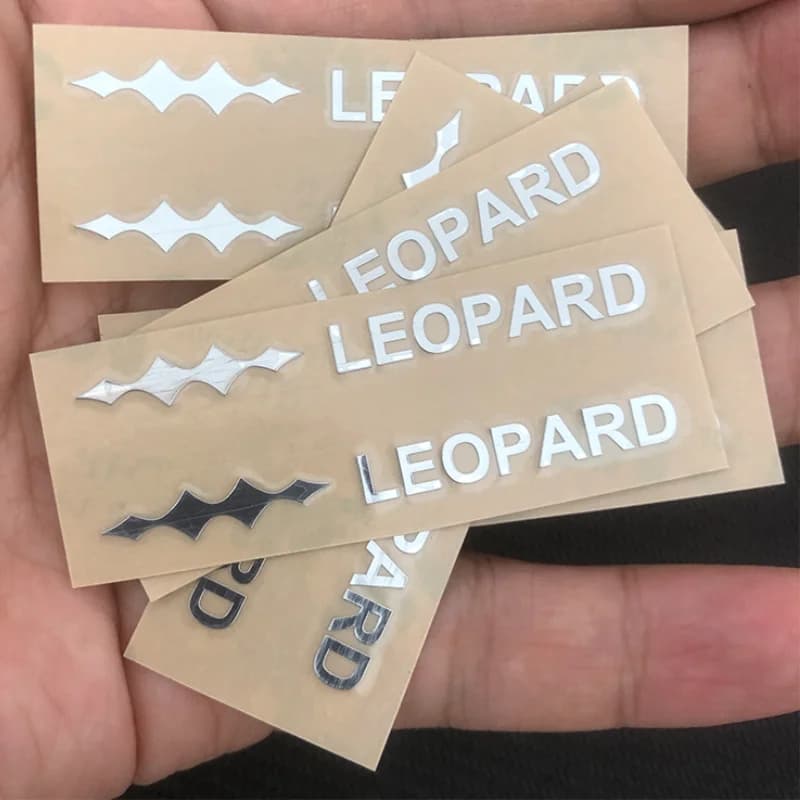 Per Byd Equation Leopard 8 2025 Etichetta per auto in metallo Non sbiadisce Etichetta per auto stereoscopica 3D Adesivi decorativi modificati