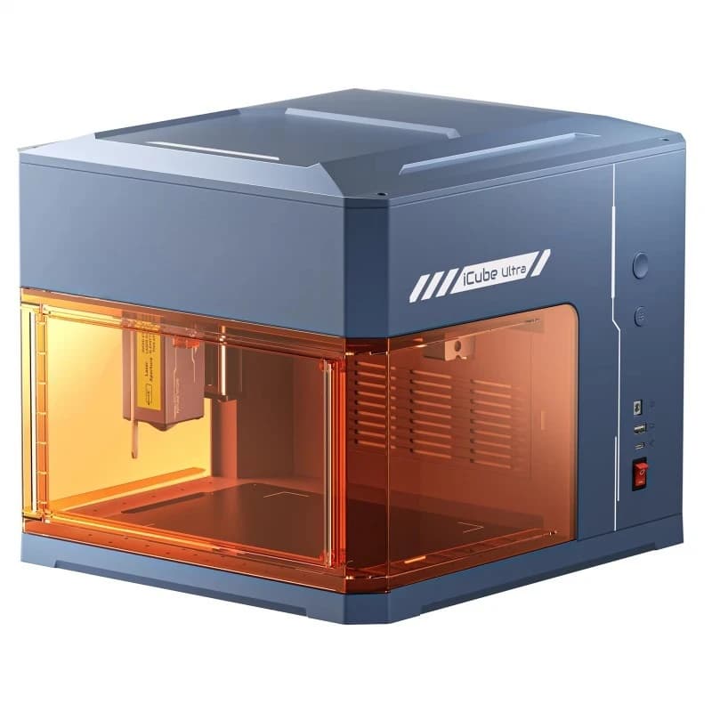 Diodo 12W Ultra Double Table Laser Engraver + 1.2W Fully Closed Infrared Laser Engraving Machine