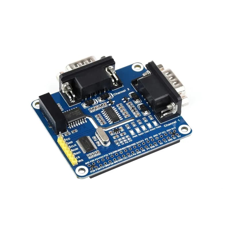 Waveshare HAT di espansione RS232 isolato a 2 canali per Raspberry Pi