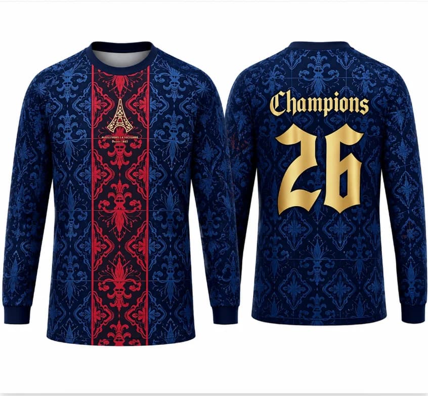 2026 New 3D Printed Commemorative Long Sleeve T-shirt Champion T-shirt Breathable Quick Drying Fashionable Versatile