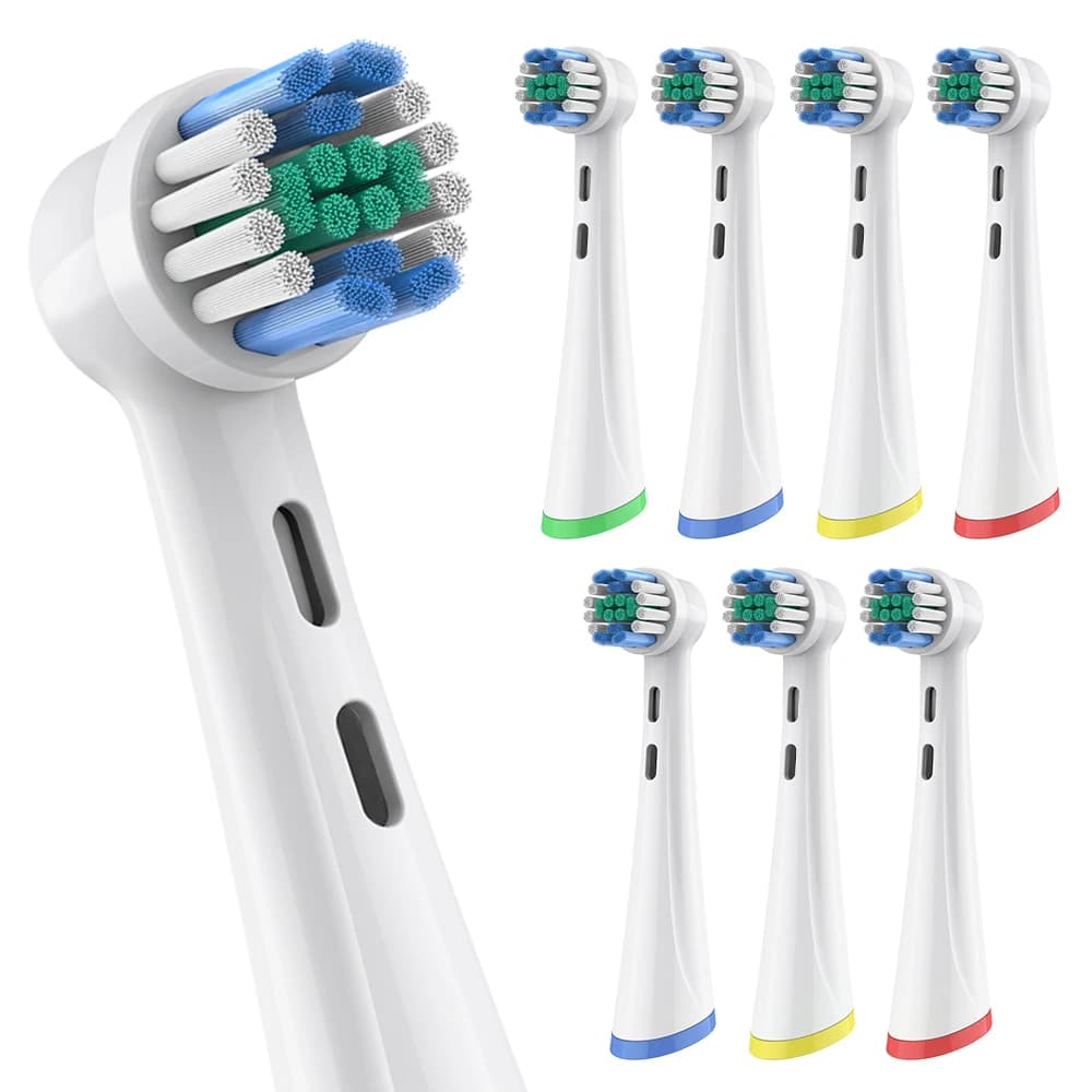 Testine di ricambio professionali compatibili con lo spazzolino elettrico Oral B iO, ricariche per testine di spazzolino iO 2/3/4/5/6/7/8