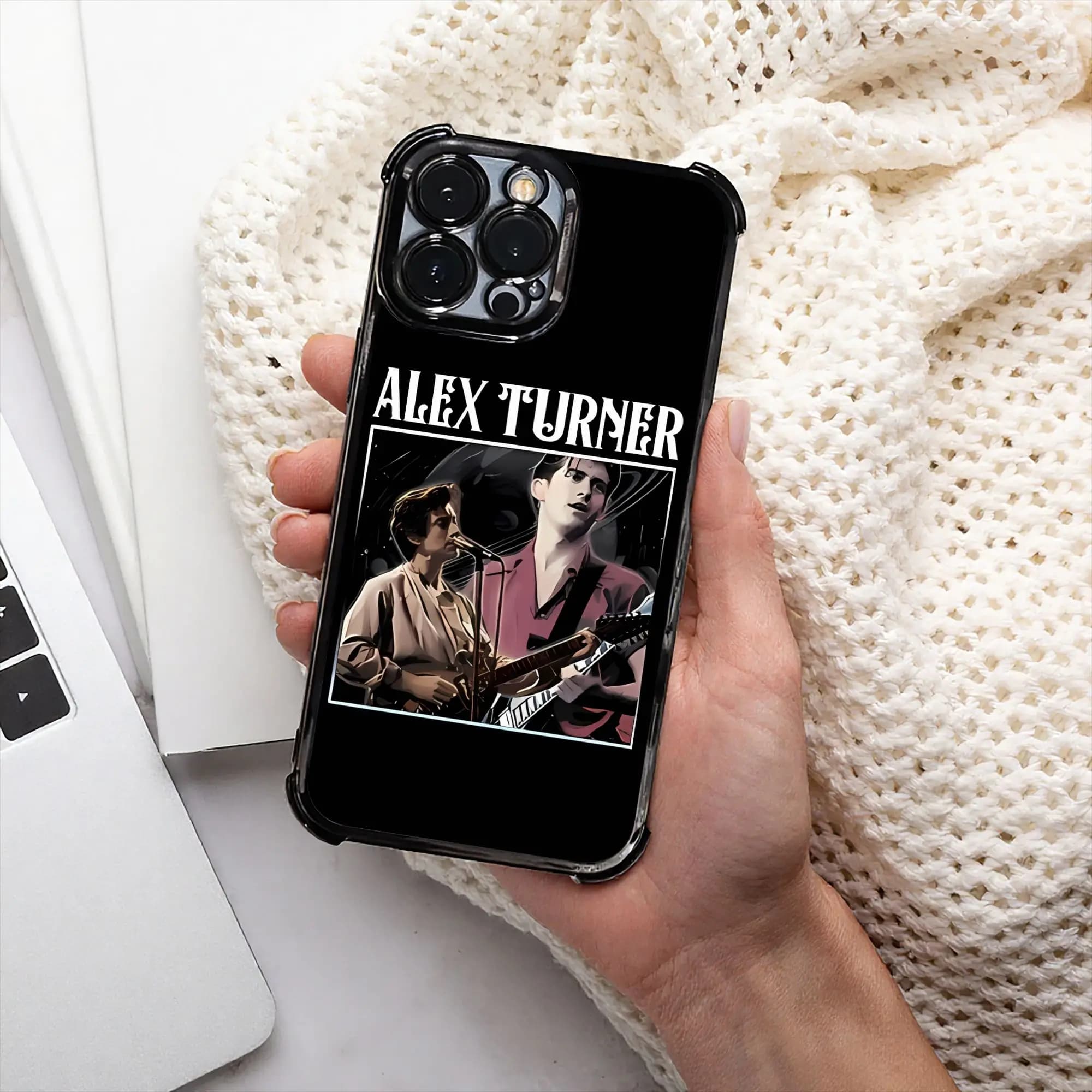 Custodia per telefono Music Band 90S 80S Alex Turner Processo di galvanizzazione IPhone Vari modelli