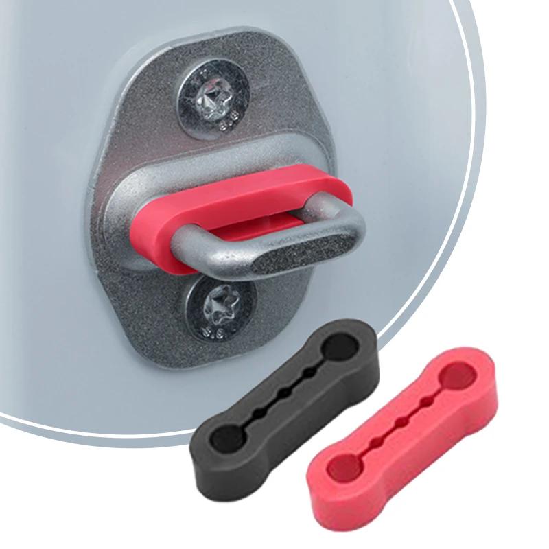 BLALION Universal Car Door Lock Buffer For Toyota Nissan VW Hyundai Lada Peugeot Deadener Gasket Protector