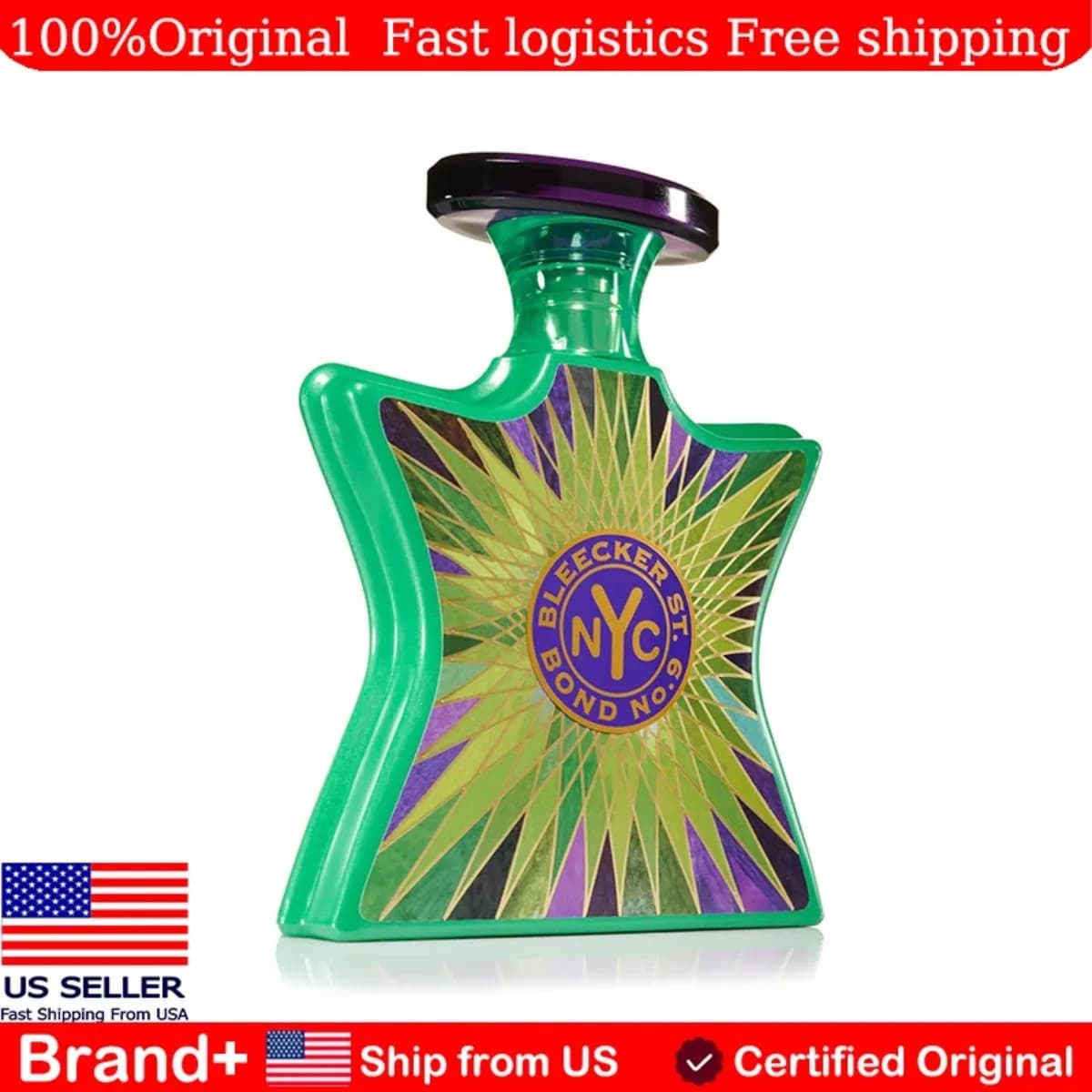 Bond No. 9 New York Bleeker Street Unisex Eau De Parfum 1000ML Profumo Arabo da Donna per Auto Fragranza a Lunga Durata Colonia Portatile