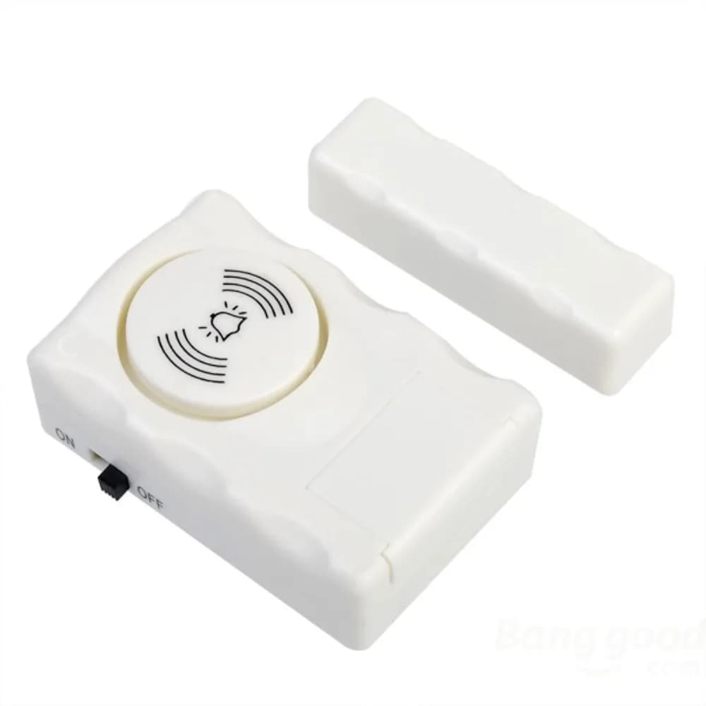 Nuovo allarme per porte e finestre Sensore magnetico ad alto volume da 120 dB Sicurezza per ufficio domestico Facile installazione Antifurto Avviso Cassetti Armadi Durevole