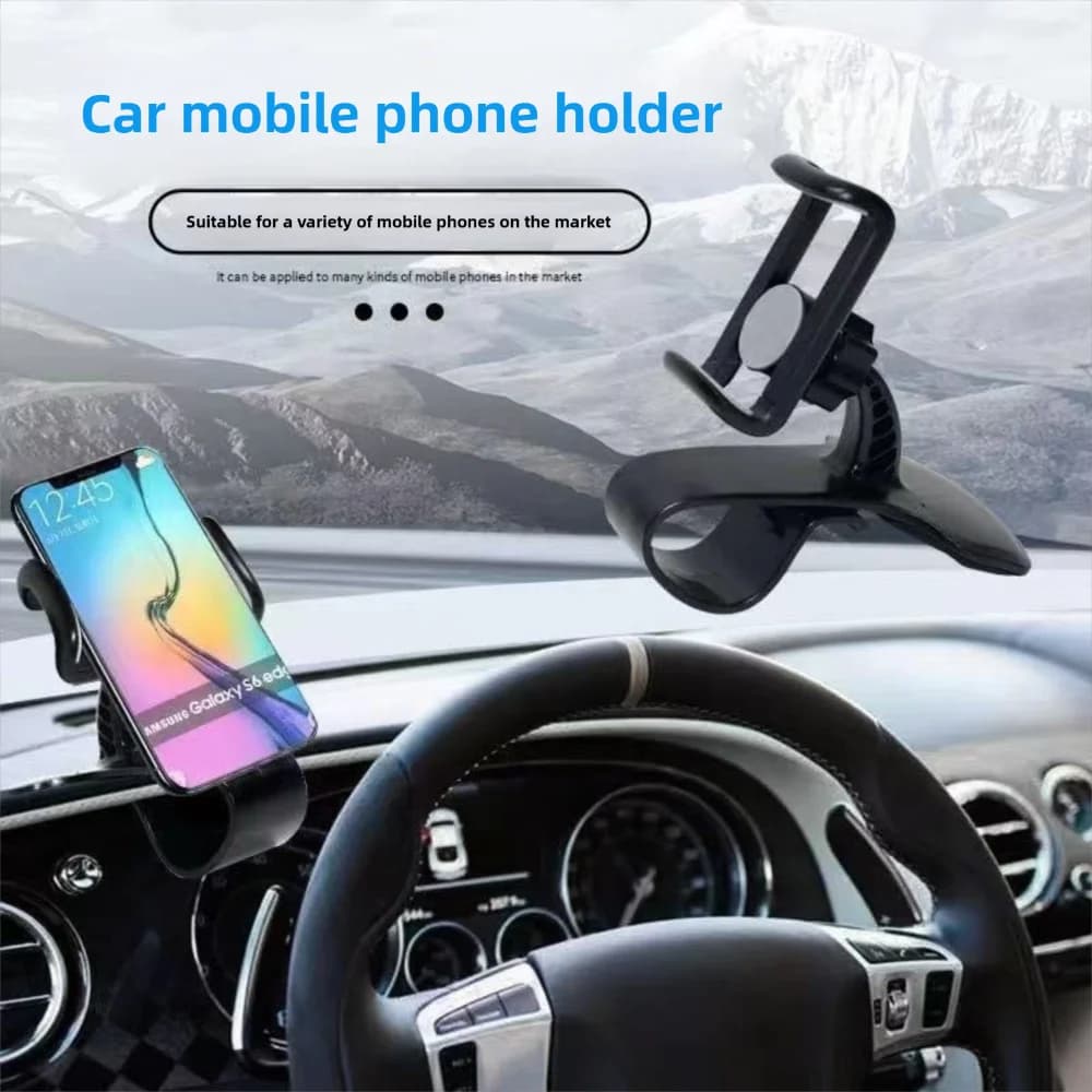 Nuovo supporto per telefono per auto girevole a 360 gradi Supporto universale per cruscotto Supporto per telefono per cruscotto Staffa per telefono stabile Accessori auto