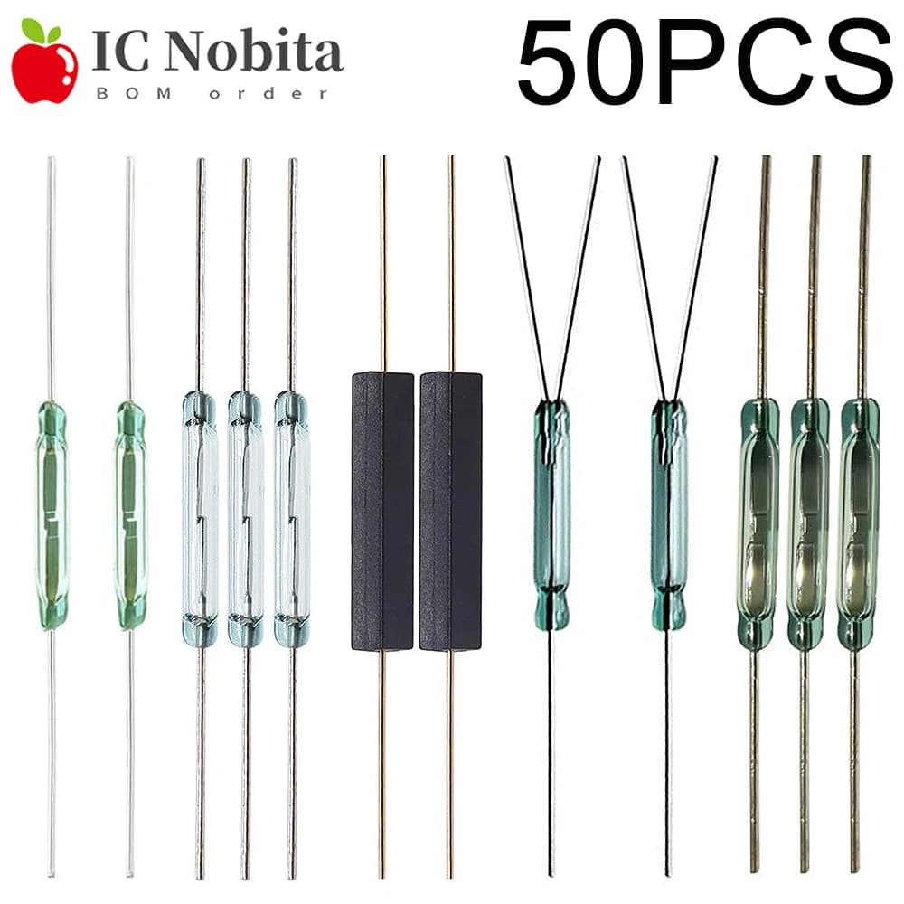 50PCS Magnetic Reed Switch Sensor GPS-11 GPS-14A GPS-14B MKA07101 MKA10110 MKA17101 Normally Open Normally Closed NO NC