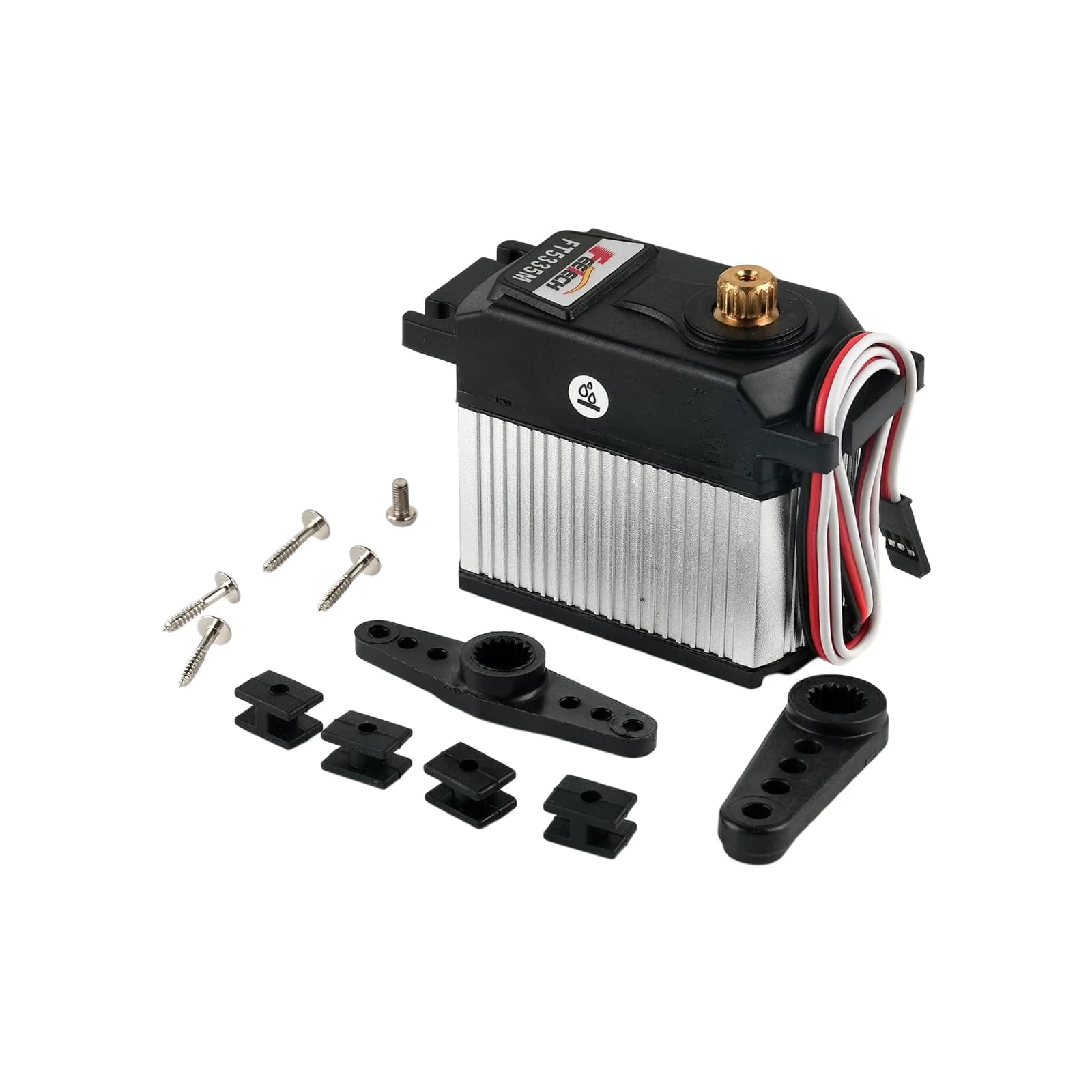 Feetech FT5335M Digital Servo Waterproof 40kg 8.4V 120° Uncontrollable Metal Gear Core Motor For RC Crawler Car Helicopter Robot