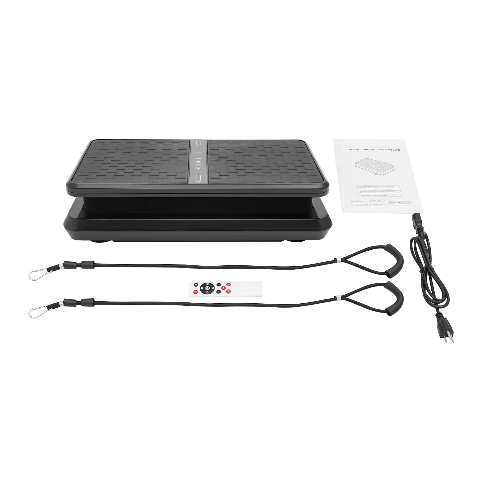 200 W Vibratory Plate Exercise Machine Vibration Platform for Power Vibration Weight Loss for the whole body with 2 resistance and remote control
