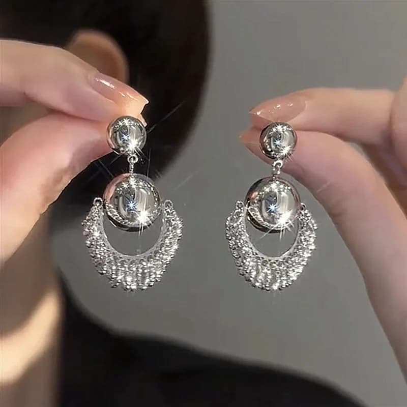 New Fashion Ethnic Dreamcatcher Tassel Earrings