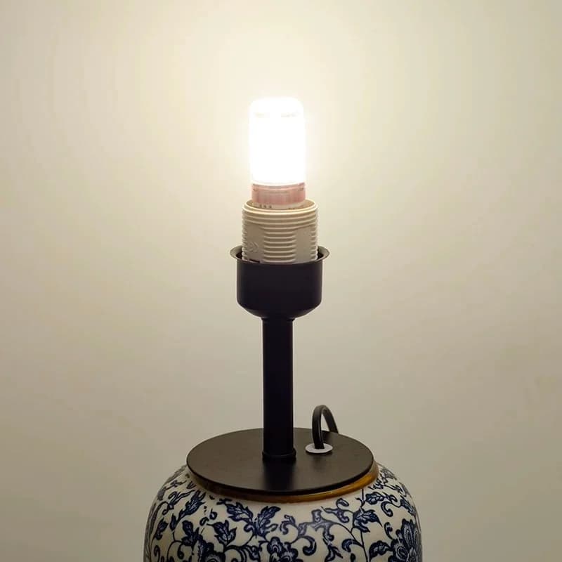 Handmade DIY Lampshade for Table Lamp Ceramic Lamp Glass Lamp Vase Lamp Spring Secures Bottle Mouth E27 Lamp Holder Lamp Base