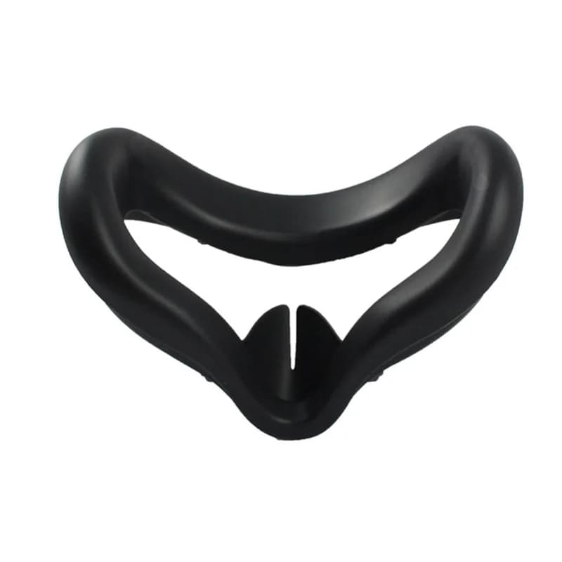 Cuscinetto per occhi in silicone compatibile con Oculus Quest 2 VR, resistente al sudore e all'oscuramento, copertura in silicone per occhi.