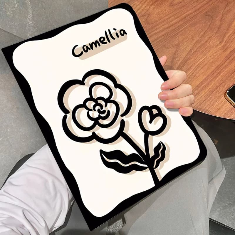 Con copertura portamatite per IPad Air 6 custodia IPad 10th Gen Air 5th 4th 10.9 2020 Pro 11 IPad 10.2 7th 9th 8th Design creativo