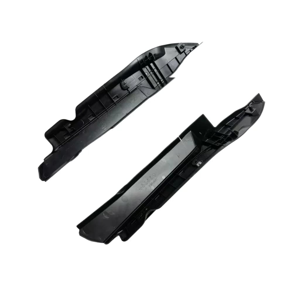 Black Front Hood Fender Seal Set for Toyota For Hilux 2015-2024 ABS Replacement Weatherstrip 538070K100 538080K100 Trim Kit