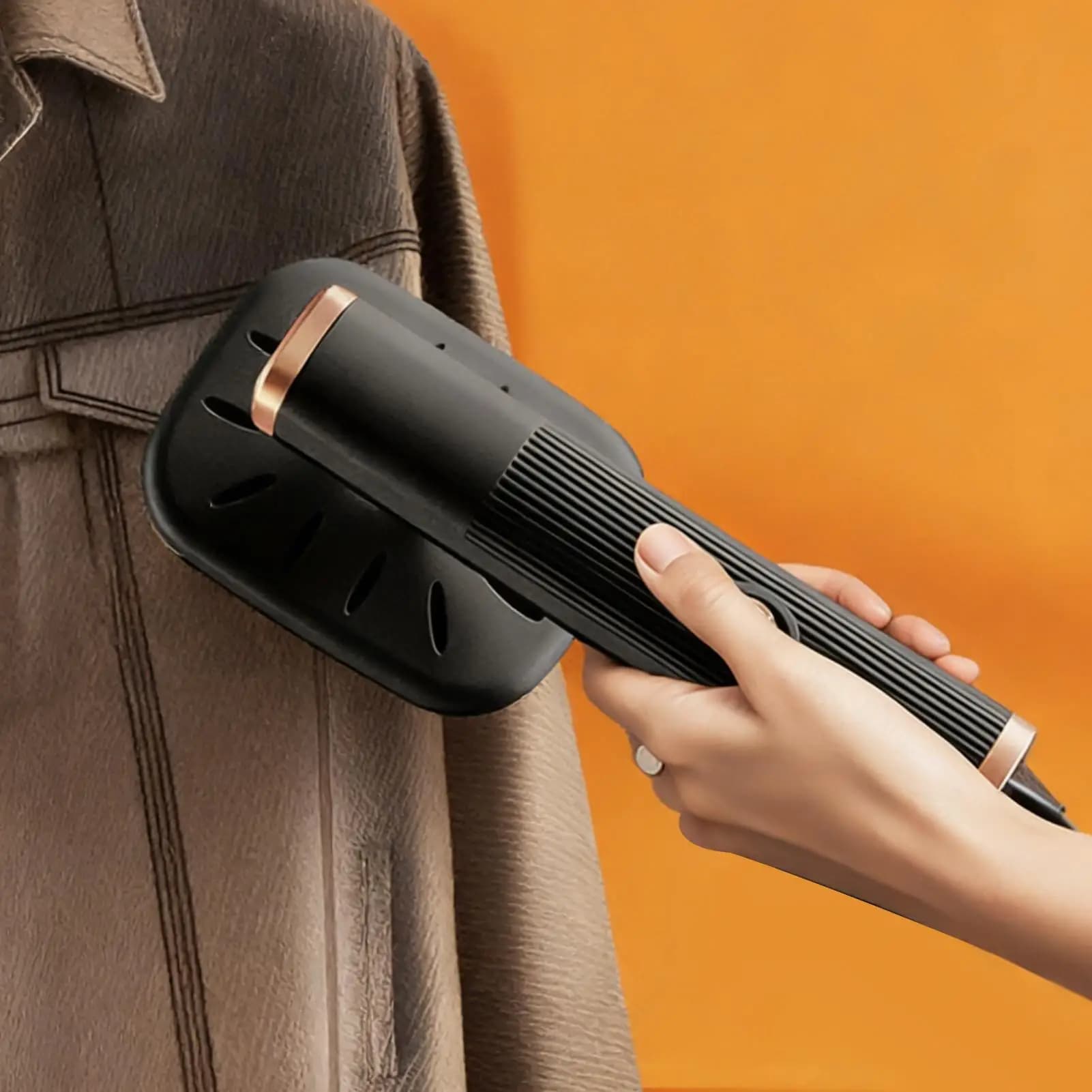 Stiratore a Vapore Portatile Anti-Scottatura Alimentato USB per Casa, Appartamento, Dormitorio, Viaggi e Attività all'Aperto