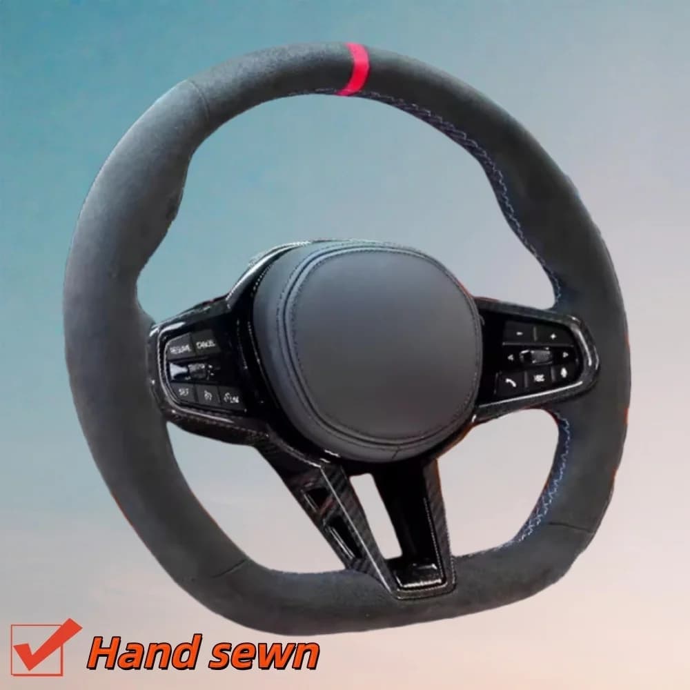 Anti-slip Soft Suede Leather Cover Custom I5 G60 2024 2025 Series BMW New Series 5