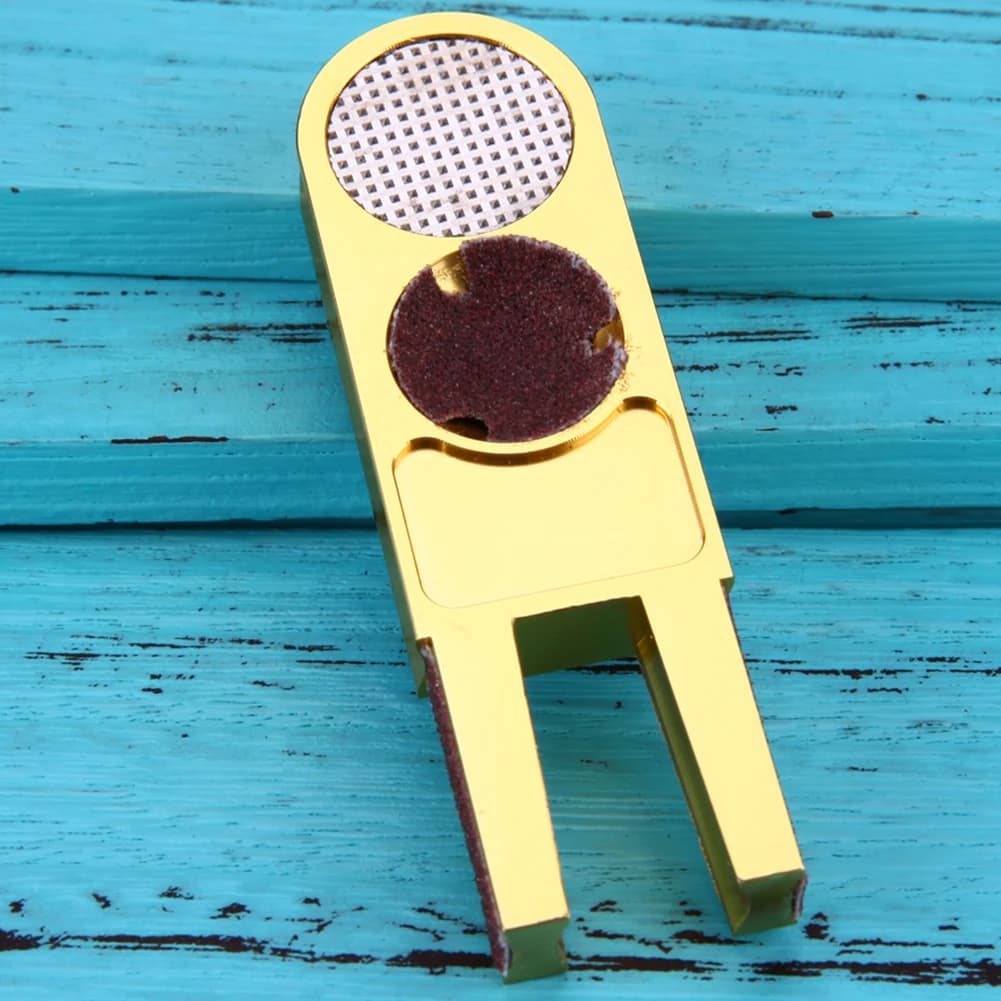 U Shaped Cue Tip Trimmer Multi-Function Billiards Pool Cue Tip Shaper Tool Cue Tip Scuffer Burnisher Billiard Accessories