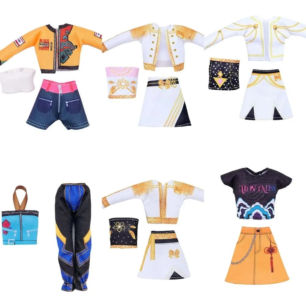 Set di Costumi Fai-da-Te per BJD da 30 cm (1/6) - Gonna e Vestito Lolita Fatti a Mano per Sostituire l'Abbigliamento Originale