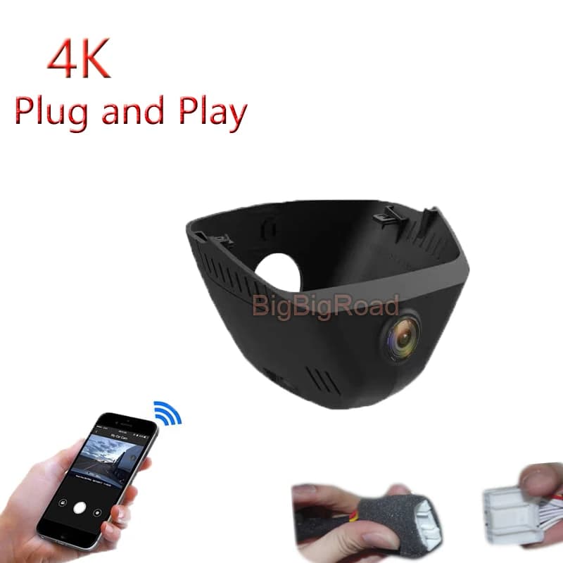 4K Plug And Play For Honda ZR-V ZRV 2022 2023 2024 Car recorder Wifi DVR Dash Cam Camera FHD 2160P Grandangolo