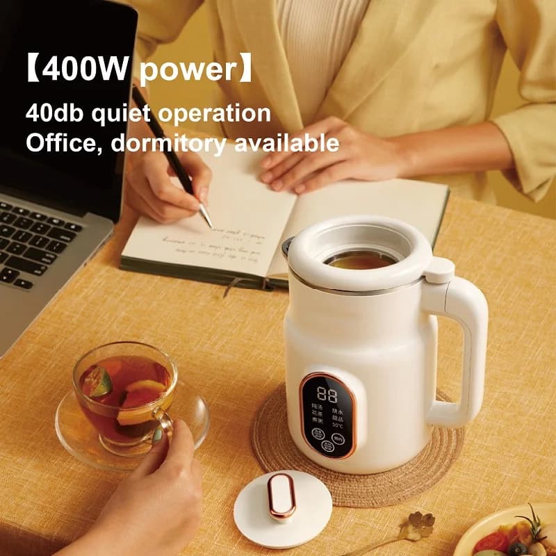 800ml Health Pentola Appointment Porridge Stewed Soup Electric Kettle Stainless Steel 304 Dessert Mat Multifunction Pentola