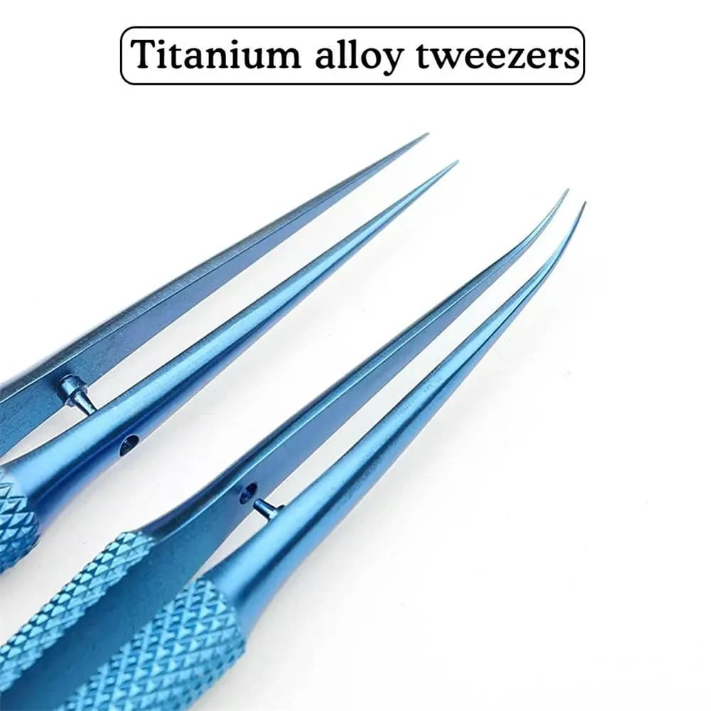 Accurate titanium alloy pliers Professional phone repair tool Steering wire pliers for fingerprints Anti-magnetic electronic pliers