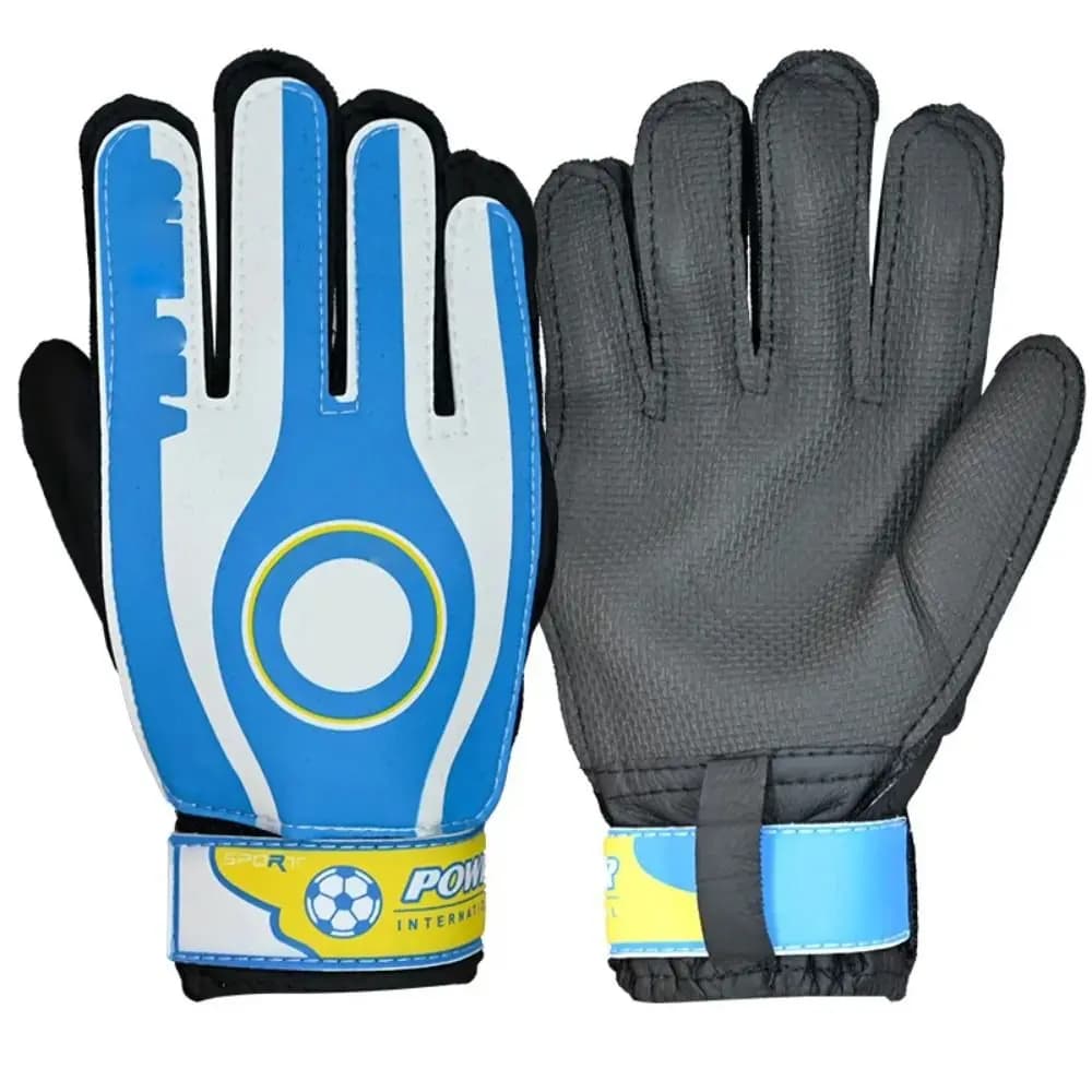 New Professional Goalkeeper Gloves Non-slip Team Logo Football Soccer Goalie Gloves PU Unisex Thicken Latex Glove