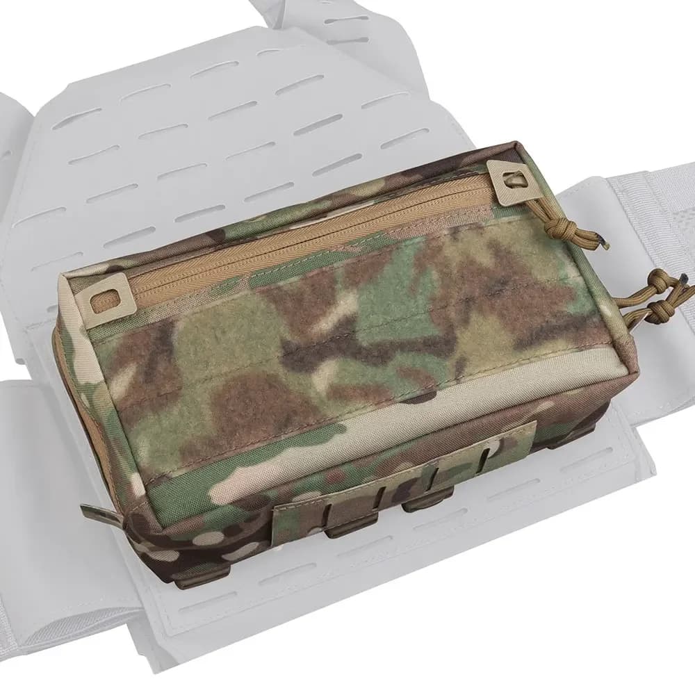 Attacker Kit di pronto soccorso tattico Distribuzione rapida orizzontale Caccia all'aperto Addestramento al combattimento Custodia medica Cintura in vita MOLLE