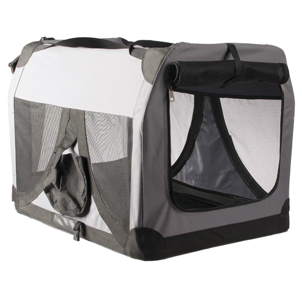 Tenda Oxford da viaggio per animali domestici di lusso da viaggio all'aperto Tessuto di nylon traspirante Gabbia per cani lavabile sostenibile di piccole dimensioni Modello animale