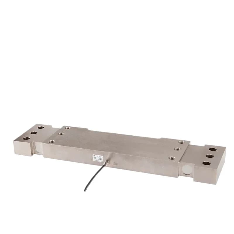 Seat load sensor with bearing, plate seat weight weighing sensor
