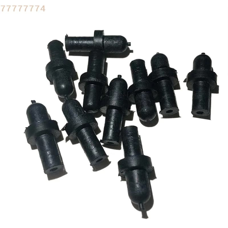 Inflatable Ball Nozzle Set with Replacement Air Lose Repair Valve Core For Basketball Nozzles, Football, Volleyball, 4 Pieces