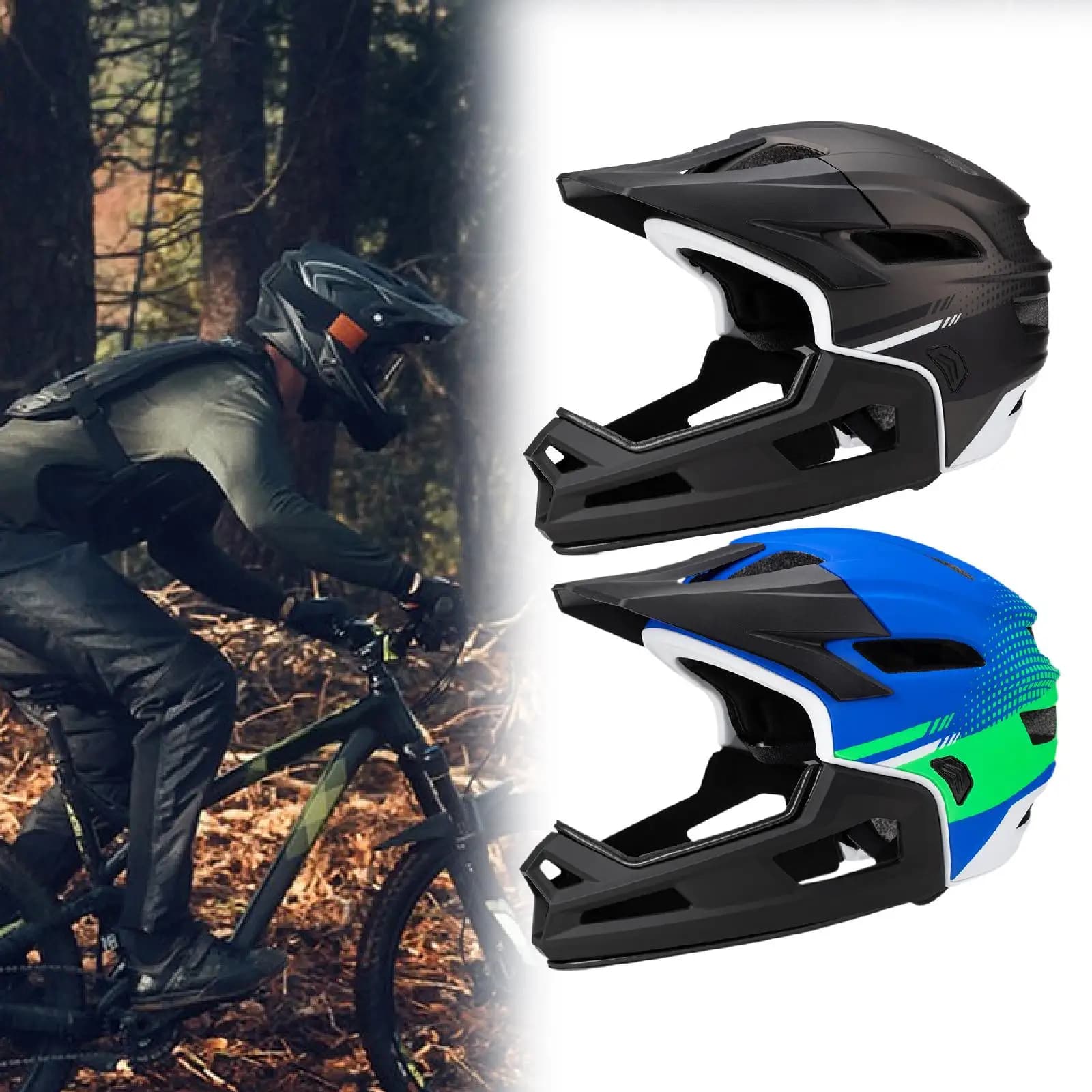 Complete Bike Helmet Comodo Safety Bike Helmet Adjustable Breathable for Cycling BMX Snowboard Outdoor Scooter
