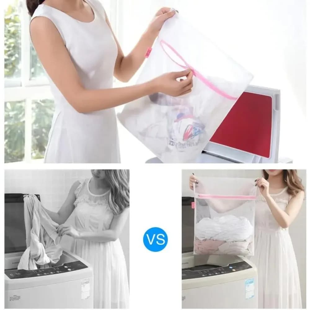 Mesh Laundry Bags for With Zipper Travel Storage Organize Bag Clothing Washing Bags for Laundry Blouse Bra Hosiery Stocking