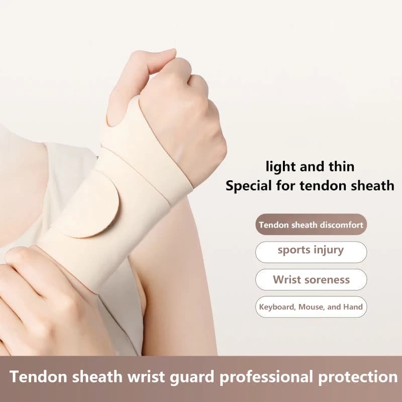 1 protezione per il polso, guaina per tendine, anti distorsione articolare, cinturino da polso, basket, tennis, badminton, protezione per il polso sportiva fitness