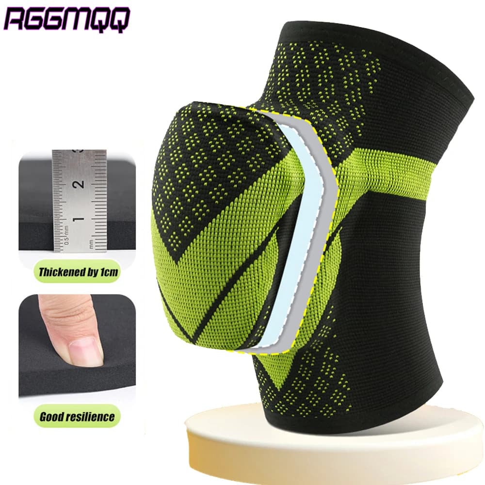 1 paio di ginocchiere per bambini - Protezione antiscivolo traspirante per lo sport - Pallavolo, Pattinaggio - Supporto imbottito SBR per ragazzi e ragazze