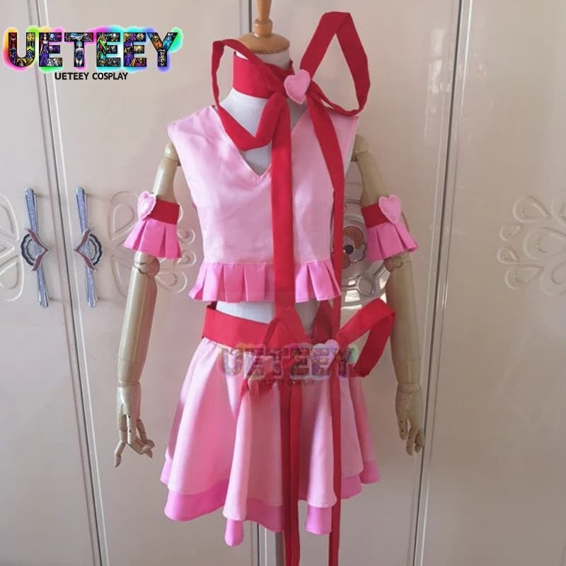 UETEEY COS Shugo Chara Himeno Amu Ran Trasformazione Costume Cosplay Anime Performance Halloween Costume Anime Formato personalizzato