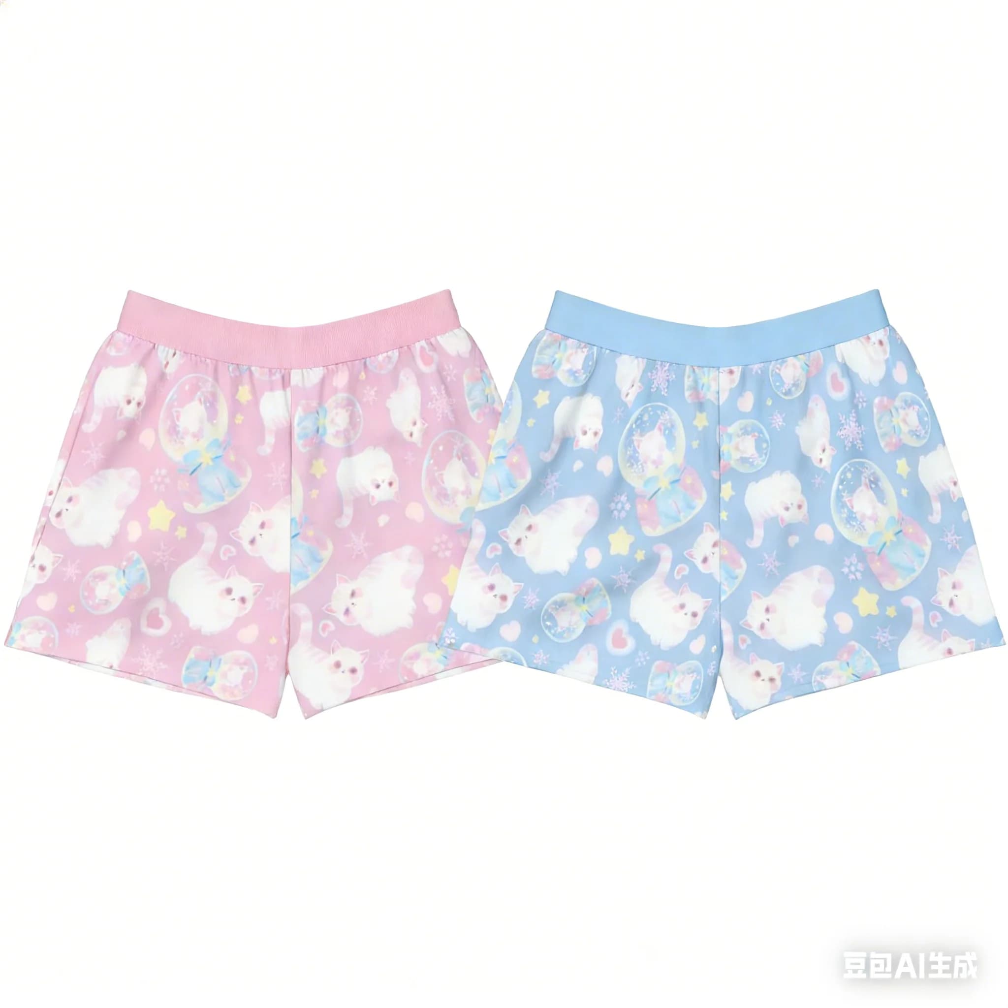 Pantaloni pigiama stampati in 3D Sweet Cute Cat Y2K per adulti e bambini, abbigliamento per la casa, abbigliamento per l'esterno e pantaloncini da convention, pantaloncini da spiaggia