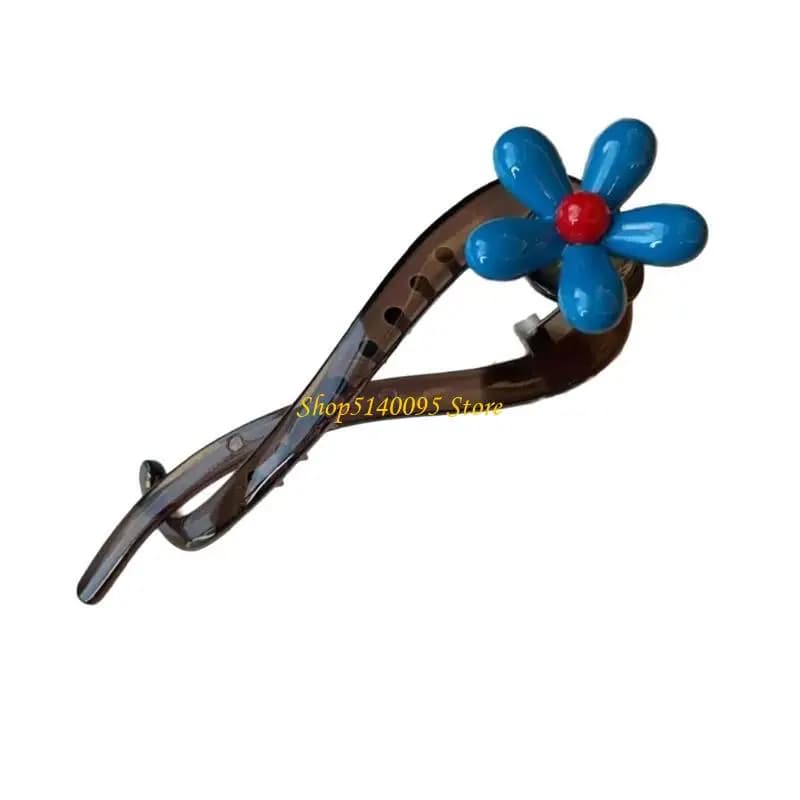 DXAE Hair Clip Material PC Twist Design Slip Hair Accessories 2025