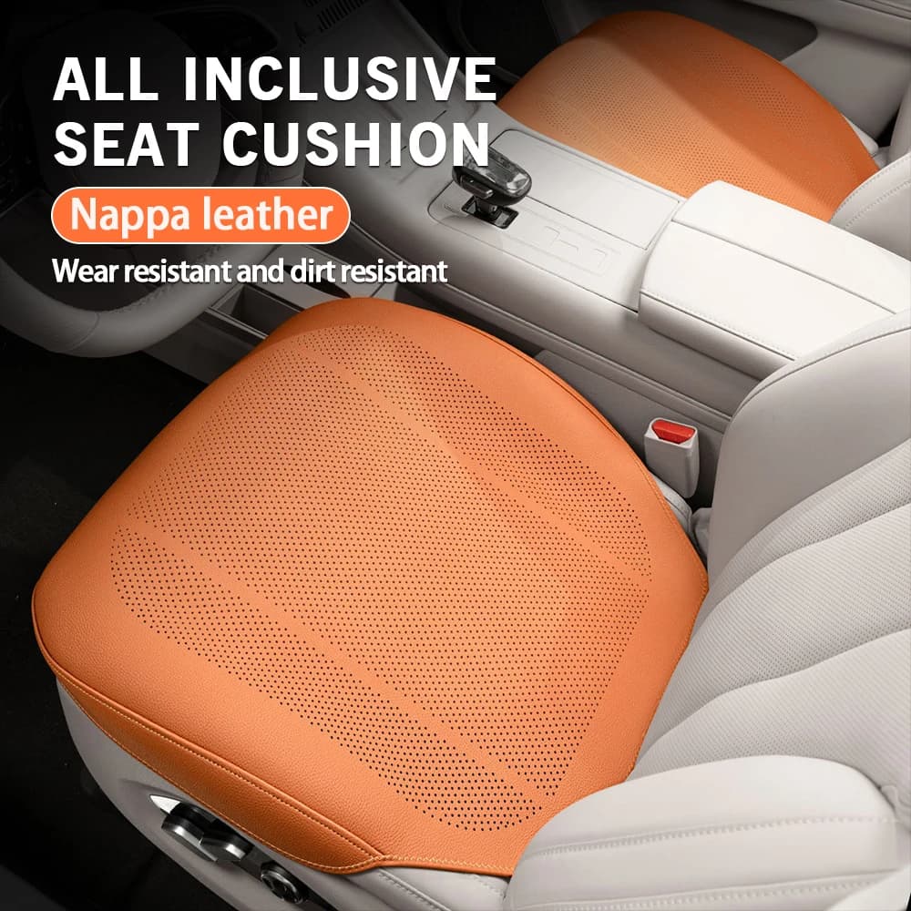 Cuscino per Sedile Auto Universale Traspirante con Fori, Coprisedile Estivo per Interni Auto, Accessori per Auto per Tutte le Stagioni