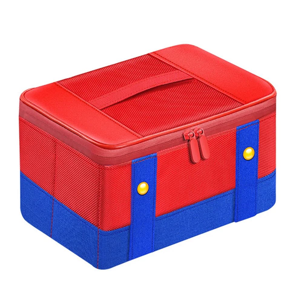 Game Card Box Shockproof Travel Case Waterproof Carrying Travel Bag Anti-Scratch for Nintendo Switch/OLED Console Pro Controller