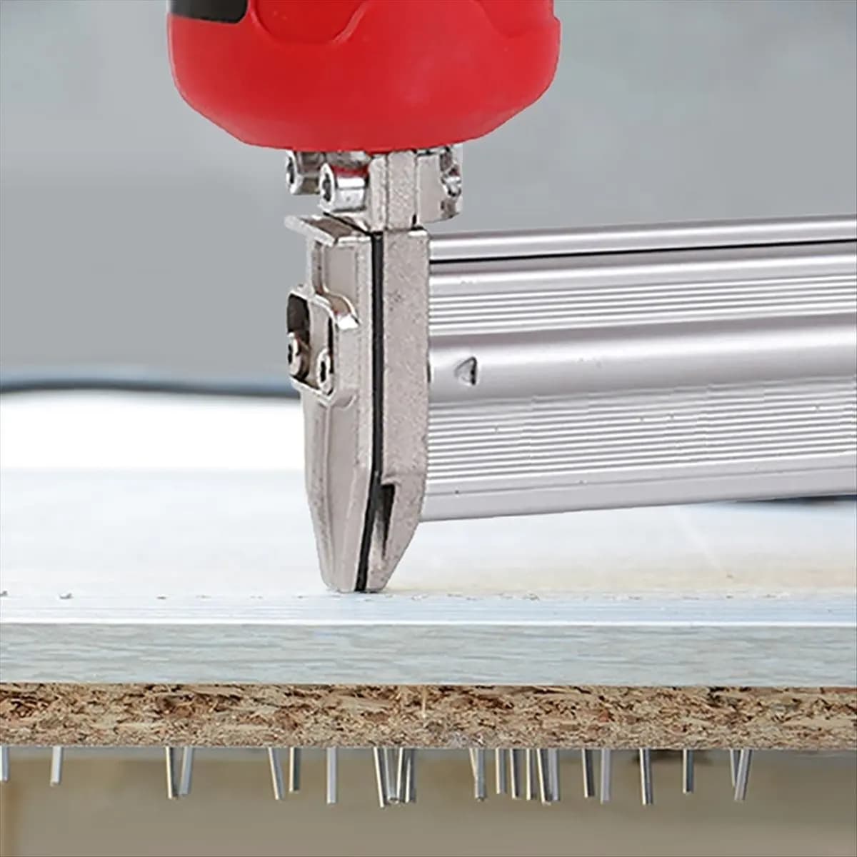ABNH Chiodatrice e Graffatrice Elettrica 2600W per Mobili, Graffette F30 per Cornici in Legno, Carpenteria, Utensili Elettrici, Spina EU