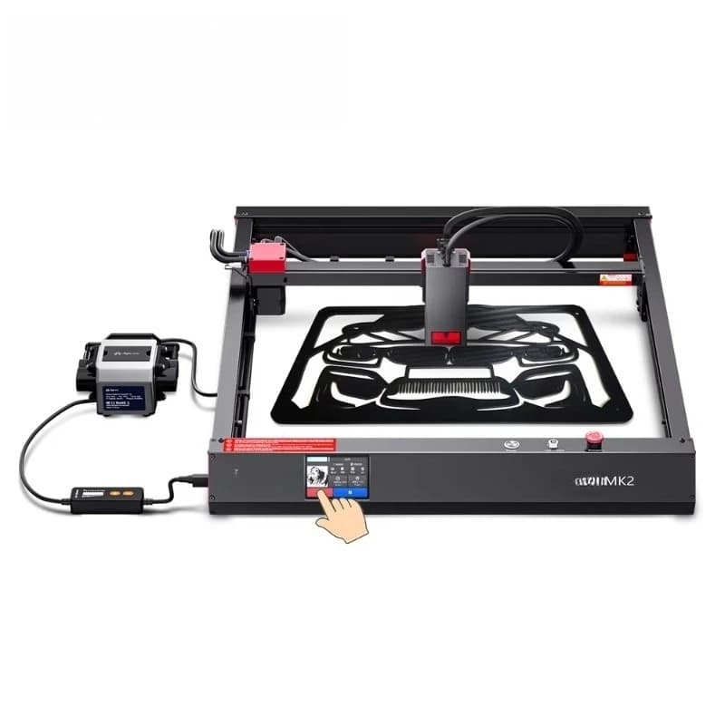 Macchina per incisione laser YRR fai-da-te con controllo del legno per taglierina automatica per incisore CNC