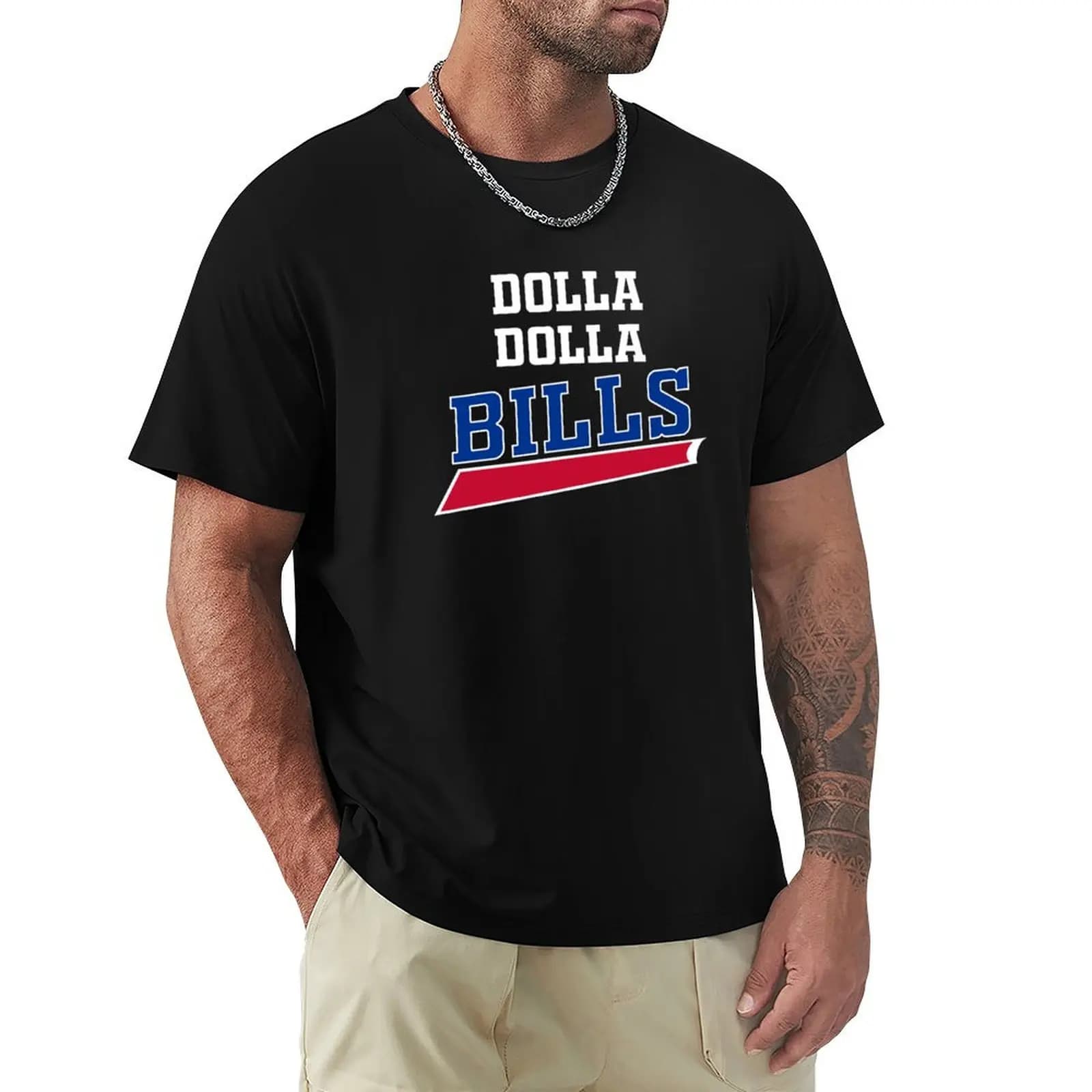 Divertente maglietta Dolla Dolla Bills, maglietta da lavoro casual resistente
