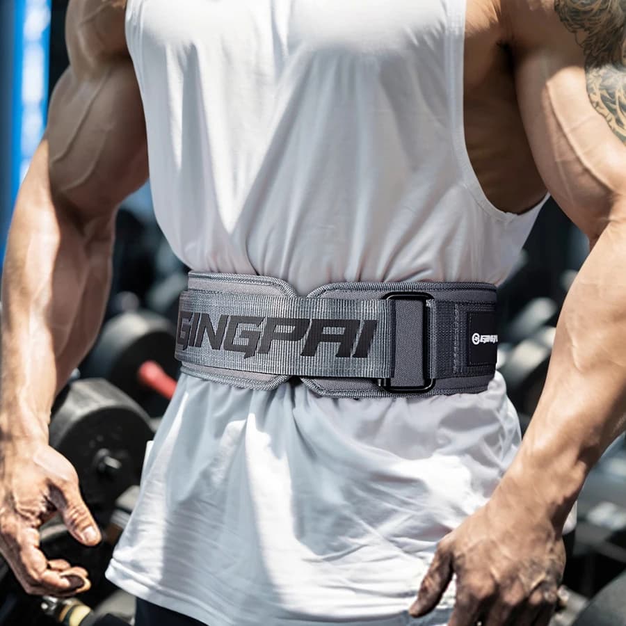 Cintura per sollevamento pesi, protezione per la vita fitness, allenamento per l'attrezzatura per la forza, compressione addominale, supporto lombare, attrezzatura da palestra